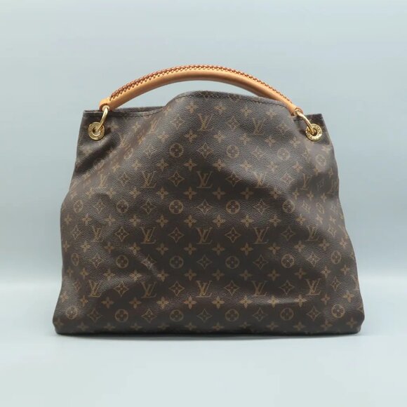 100% Authentic Louis Vuitton Artsy GM Brown Monogram Canvas Shoulder Bag - Picture 2 of 12